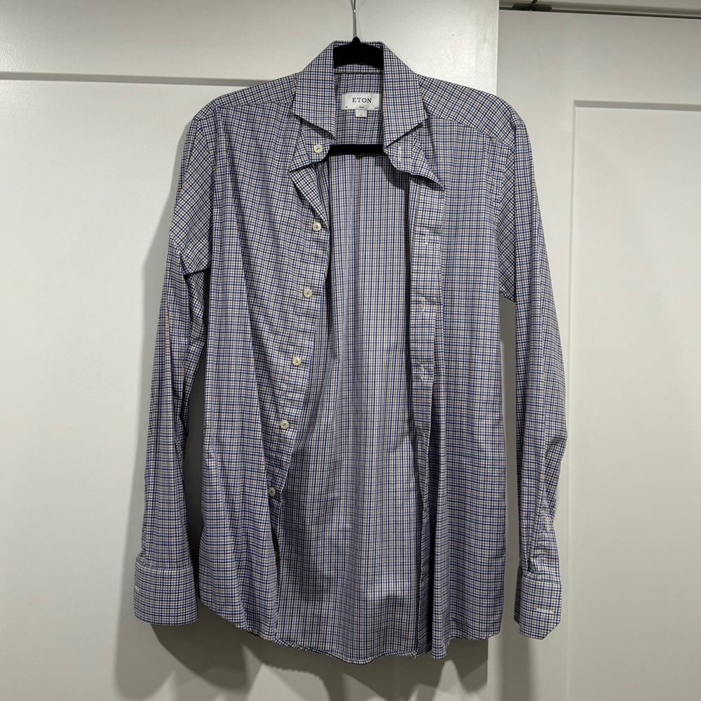 Eton men’s slim fit dress shirts